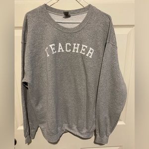 Teacher Crewneck Sweatshirt
